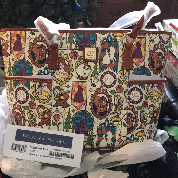 Dooney & Bourke Handbags - Dooney & Bourke Beauty and The Beast Shopper
